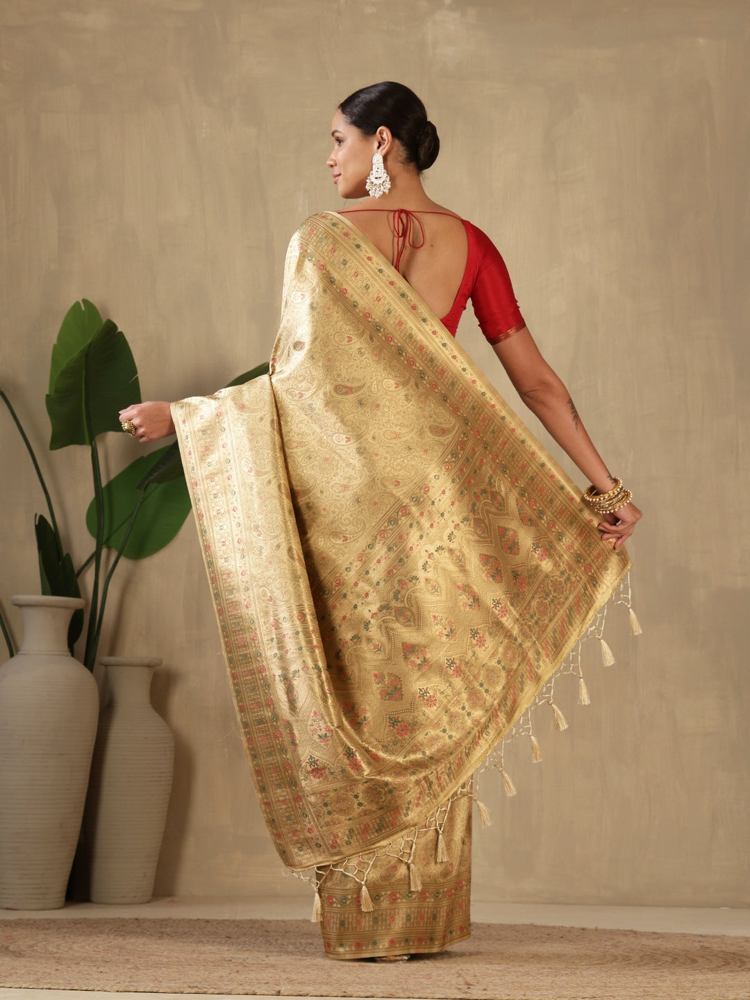 Woven Design Art Silk Saree