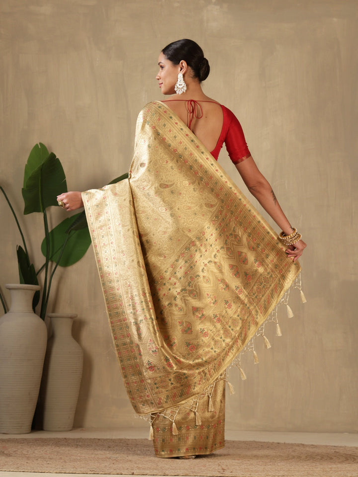 Woven Design Art Silk Saree