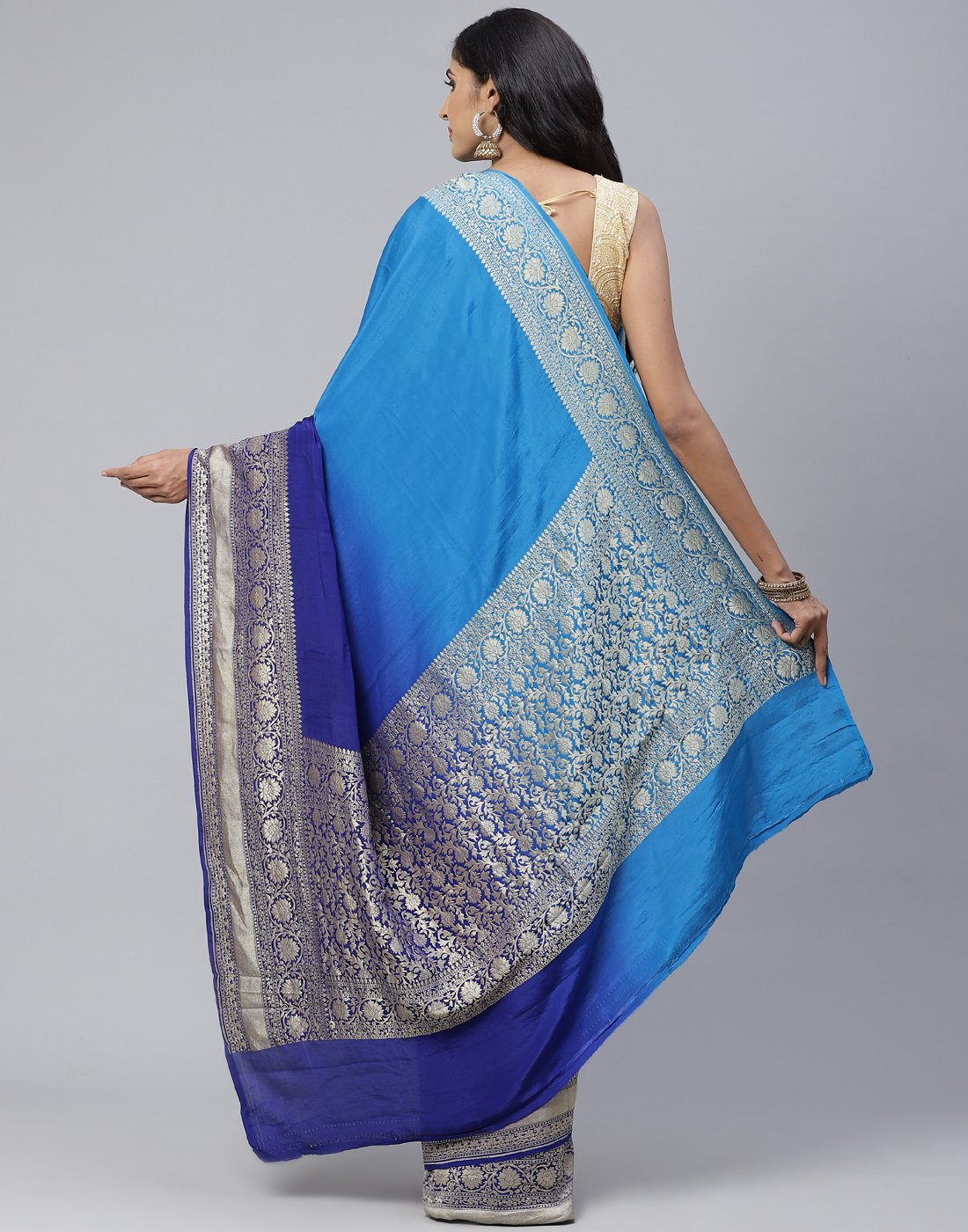 Banarasi Georgette Khaddi Saree