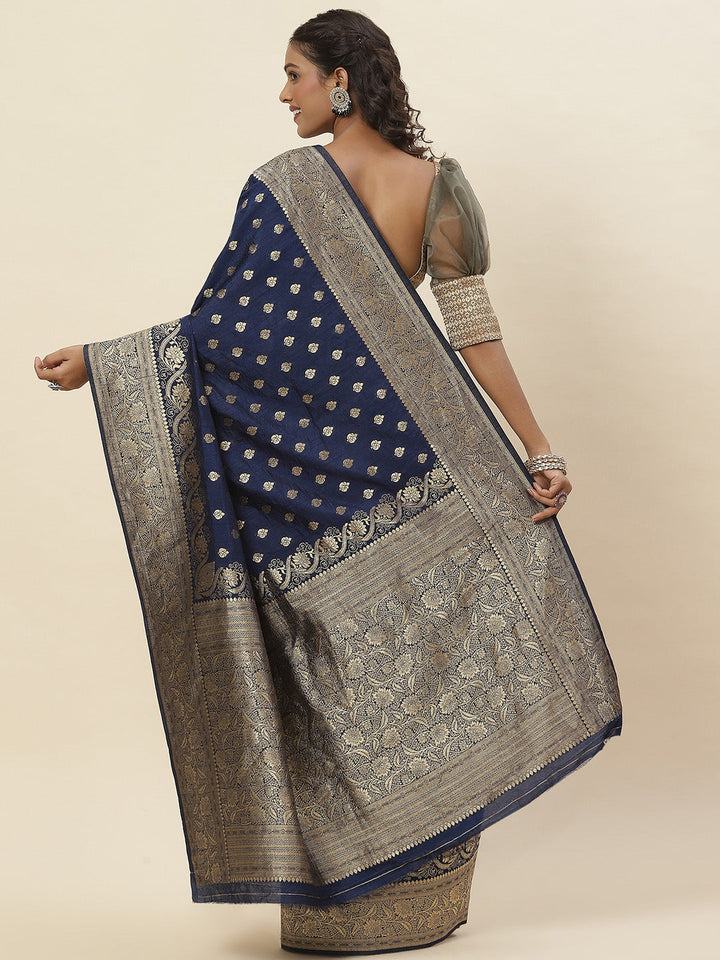 Zari Border Woven Handloom Saree