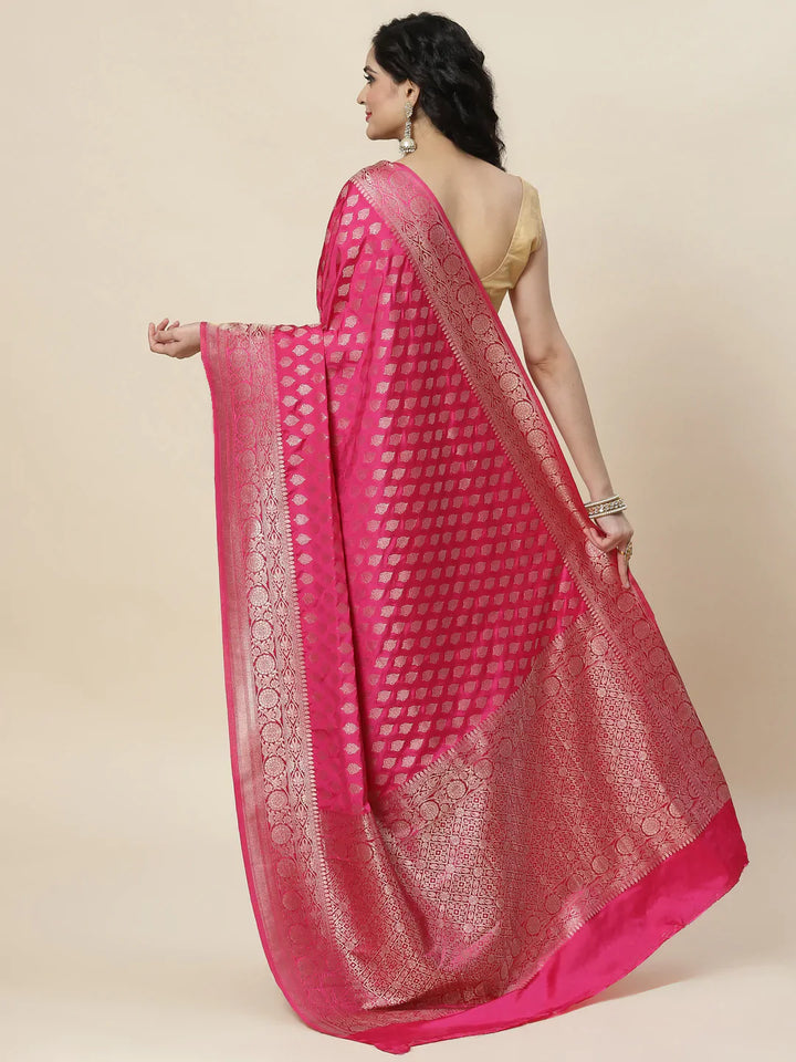 Zari Booti Handloom Woven Saree