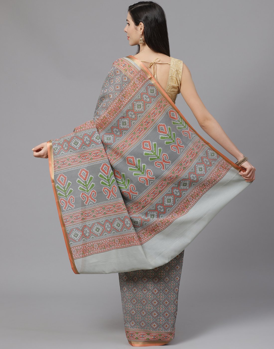 Cotton Printed Sarees