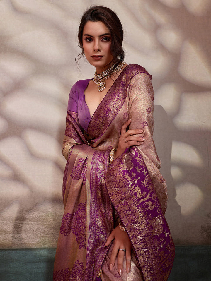 Woven Design Art Silk Saree