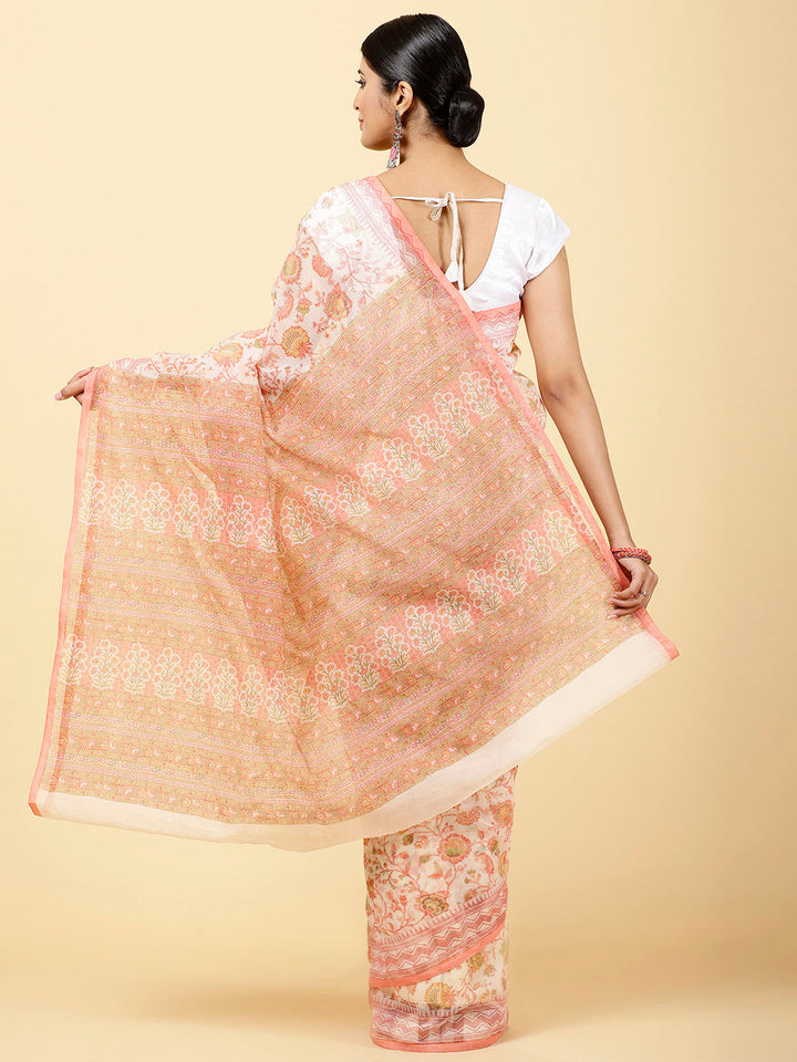 Printed Cotton Saree