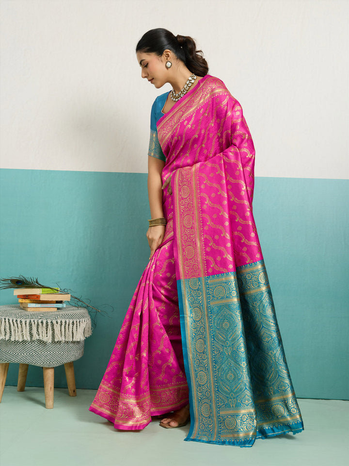 Woven Design Art Silk Saree