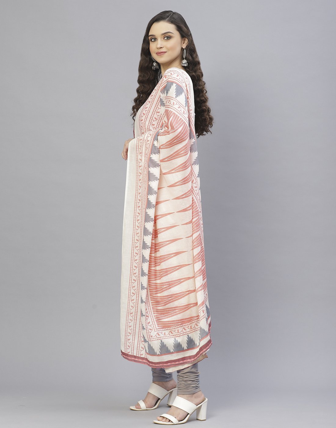Cotton Embroidered Suit Set
