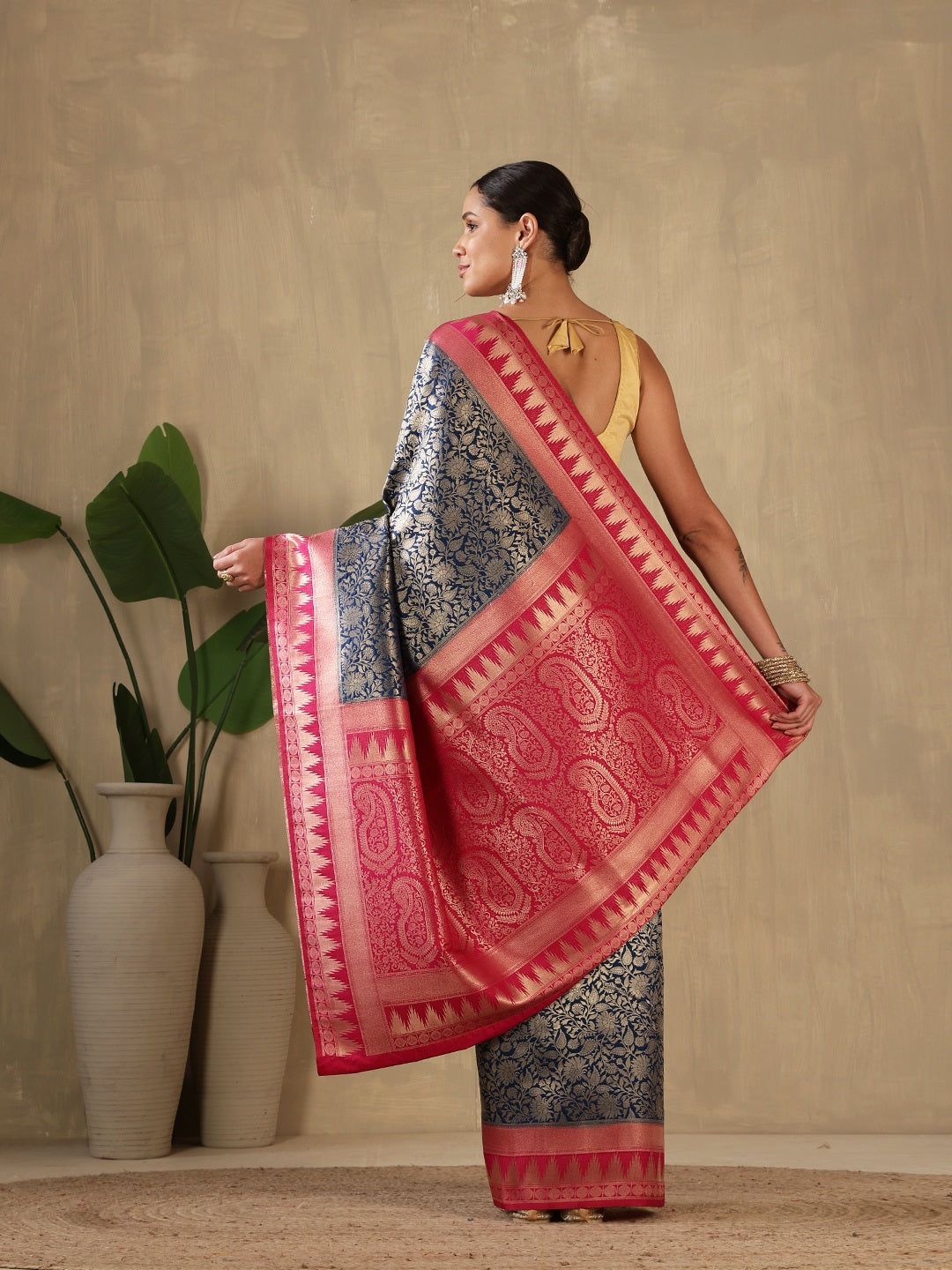 Woven Design Art Silk Saree