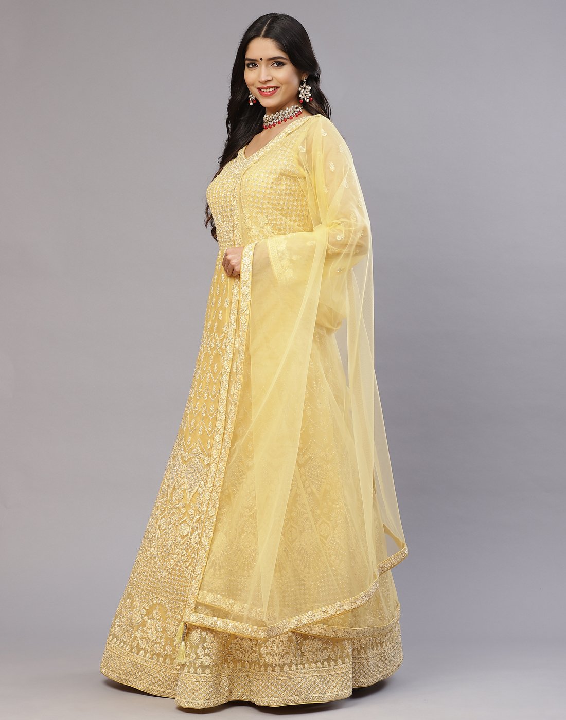 Assorted Net Salwar Kameez