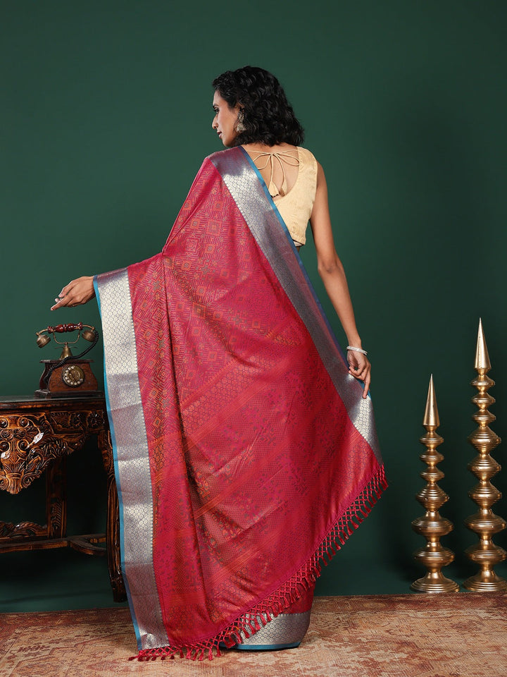 Woven Design Art Silk Saree