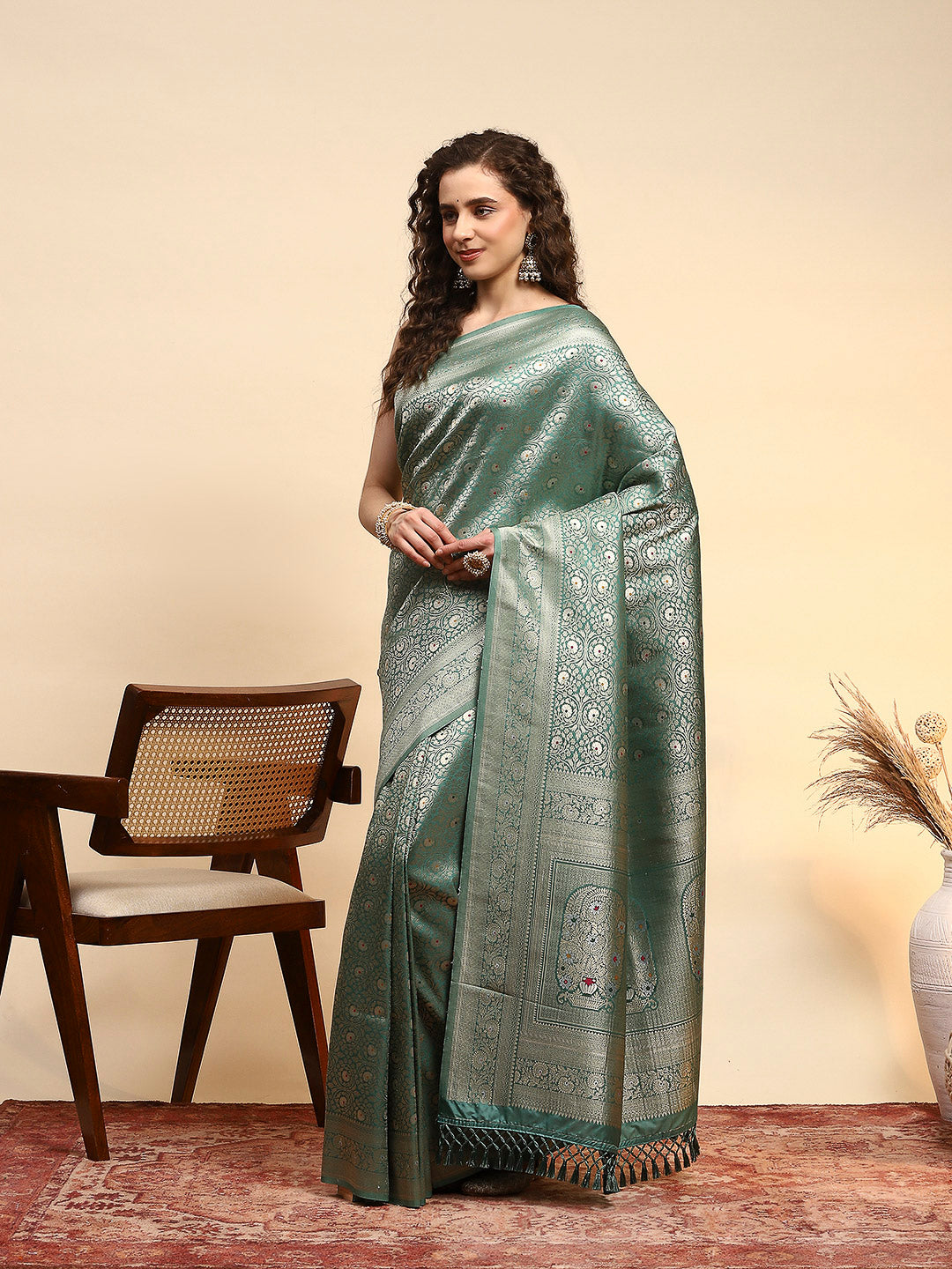 Woven Design Art Silk Saree