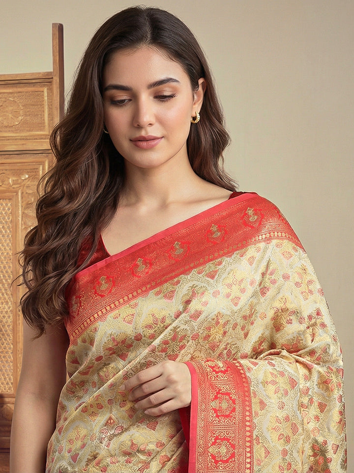 Woven Design Art Silk Saree
