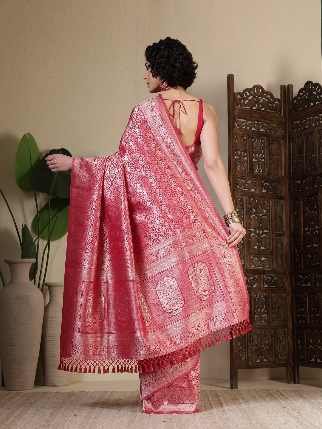 Woven Design Art Silk Saree