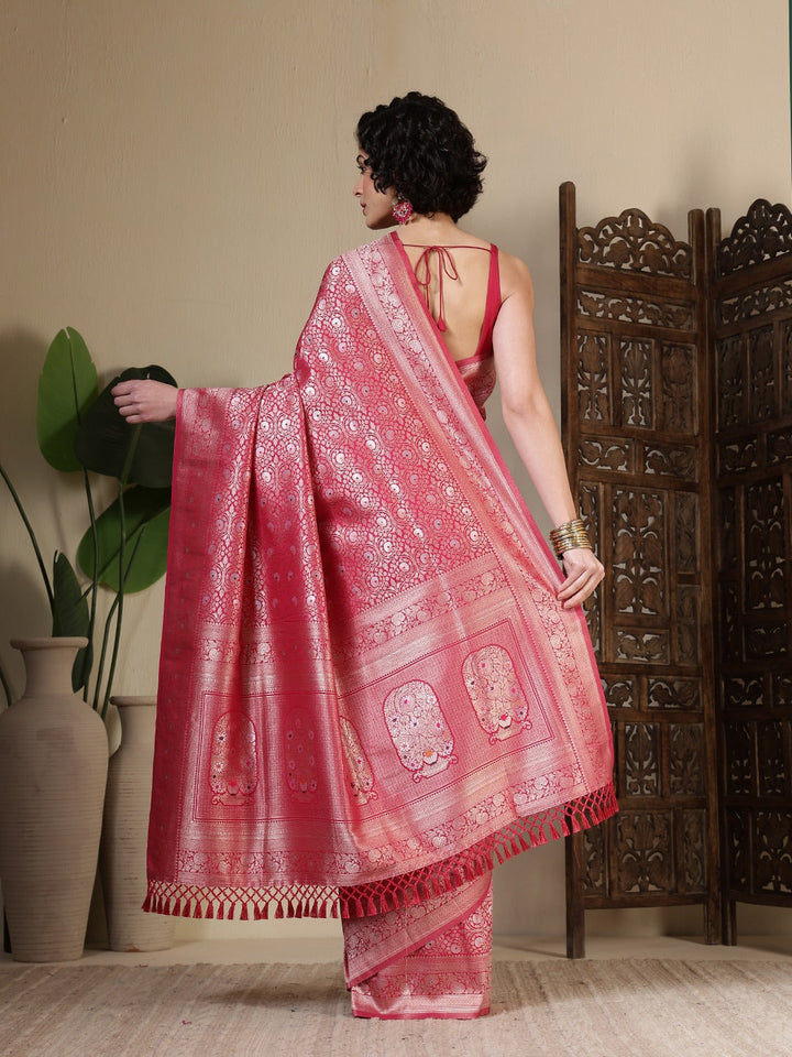 Woven Design Art Silk Saree