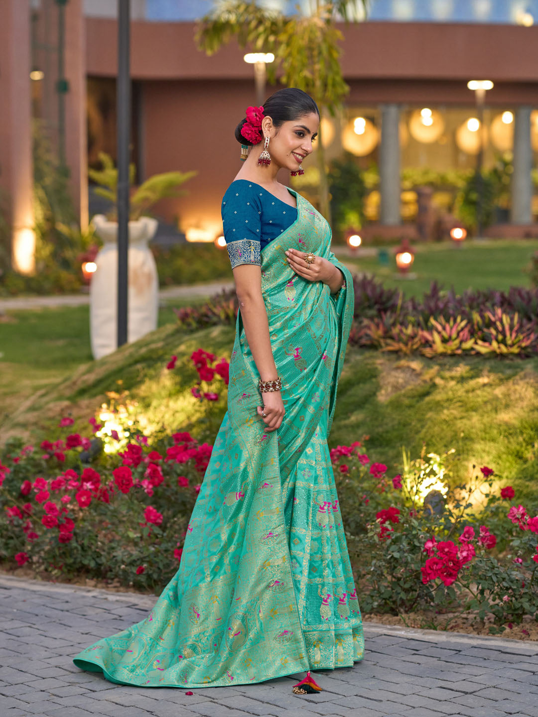 Woven Design Dola Silk Saree