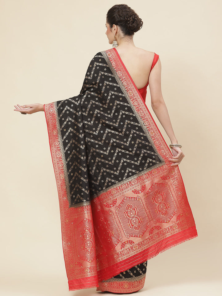 Zari Border Woven Handloom Saree