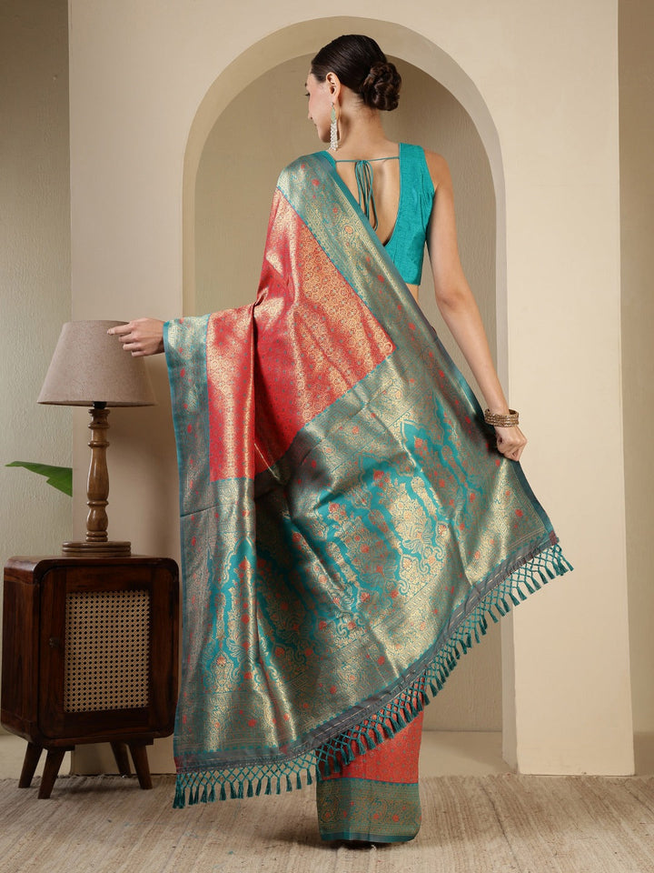 Woven Design Art Silk Saree