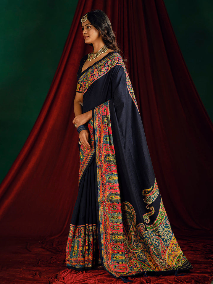 Printed Art Silk Saree