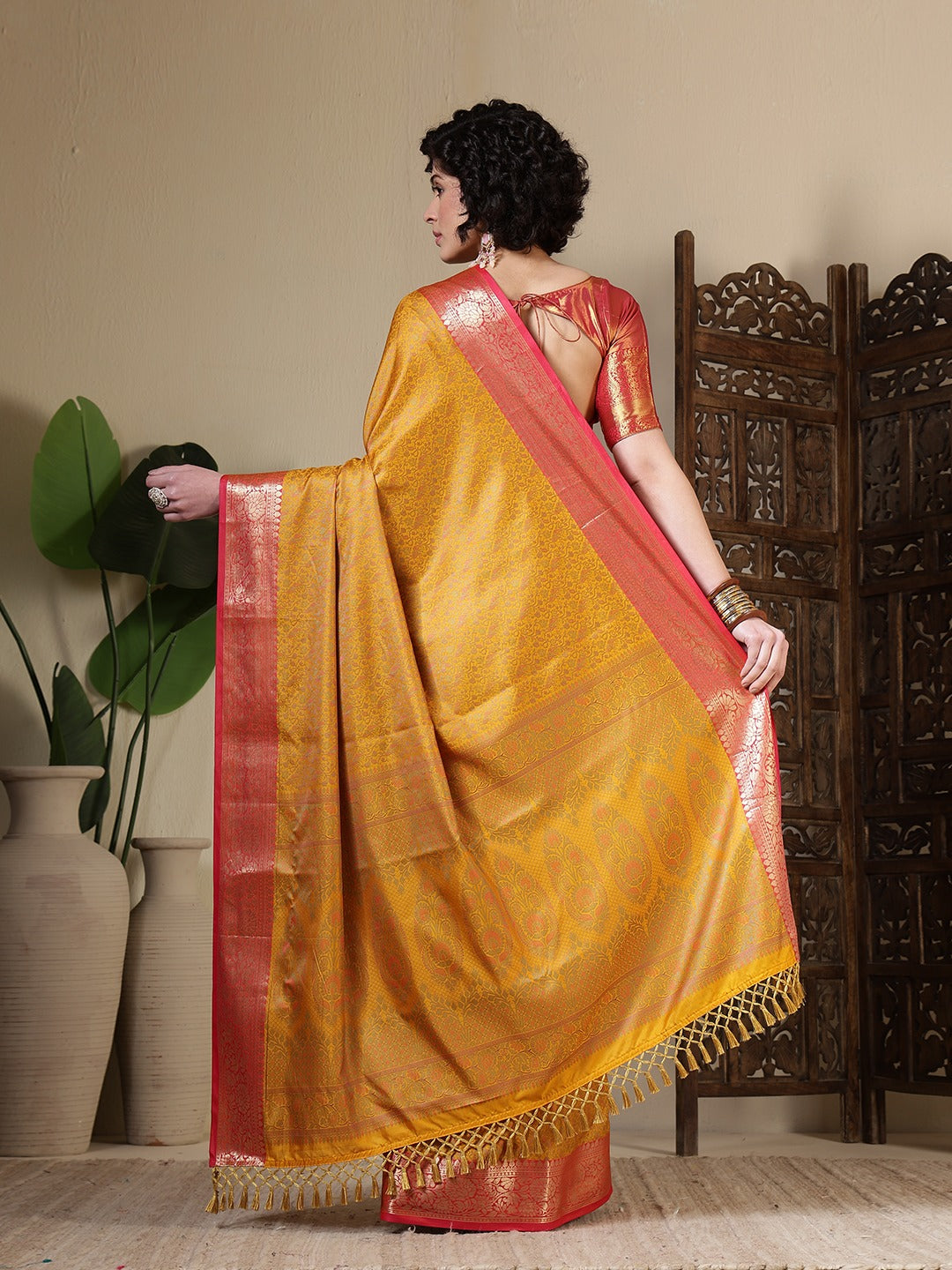 Woven Design Art Silk Saree