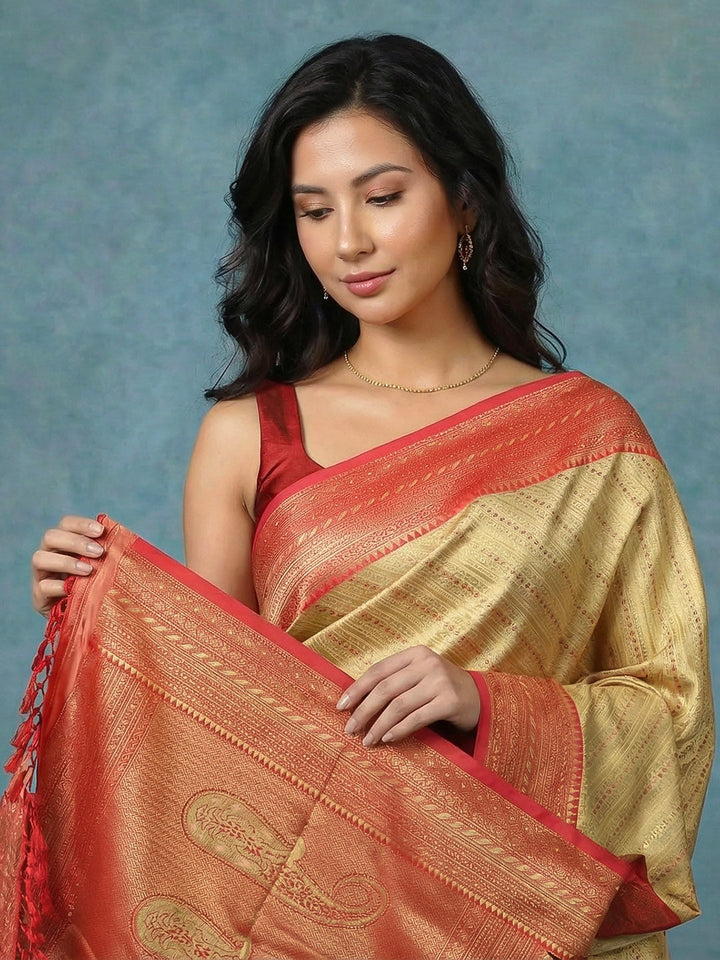 Woven Design Art Silk Saree