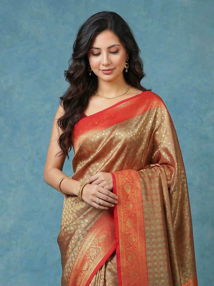 Woven Design Art Silk Saree
