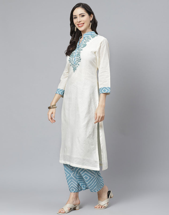 Cotton Kurti with Palazzo