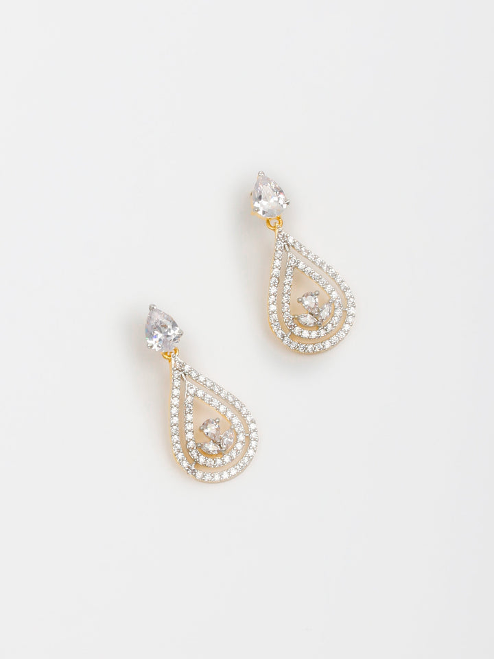 White Drop &amp; Danglers Earrings