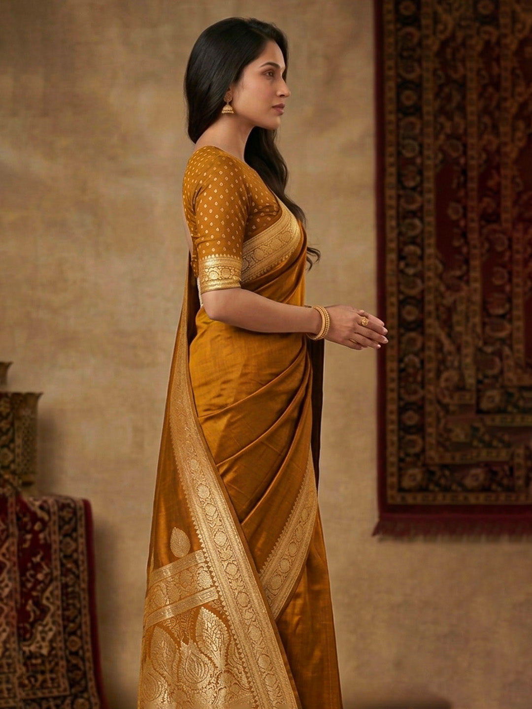 Woven Design Art Silk Saree