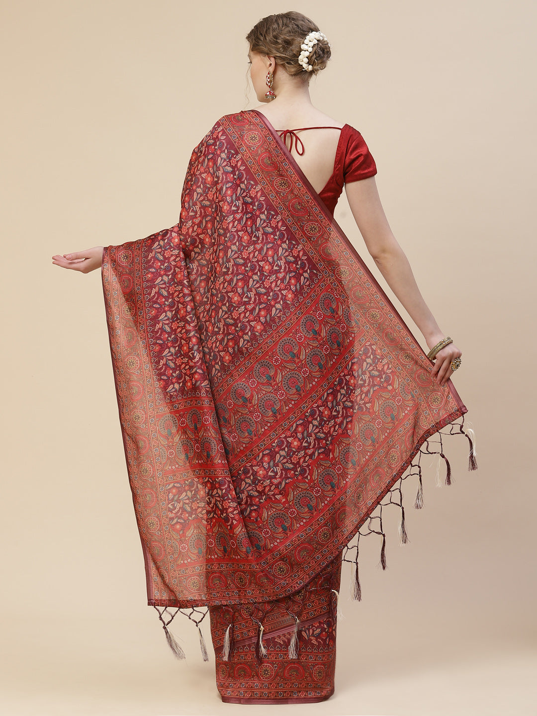 Printed Art Handloom Saree