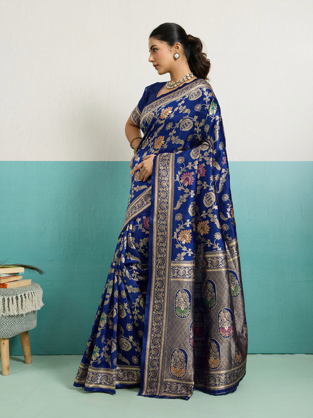 Woven Design Art Silk Saree