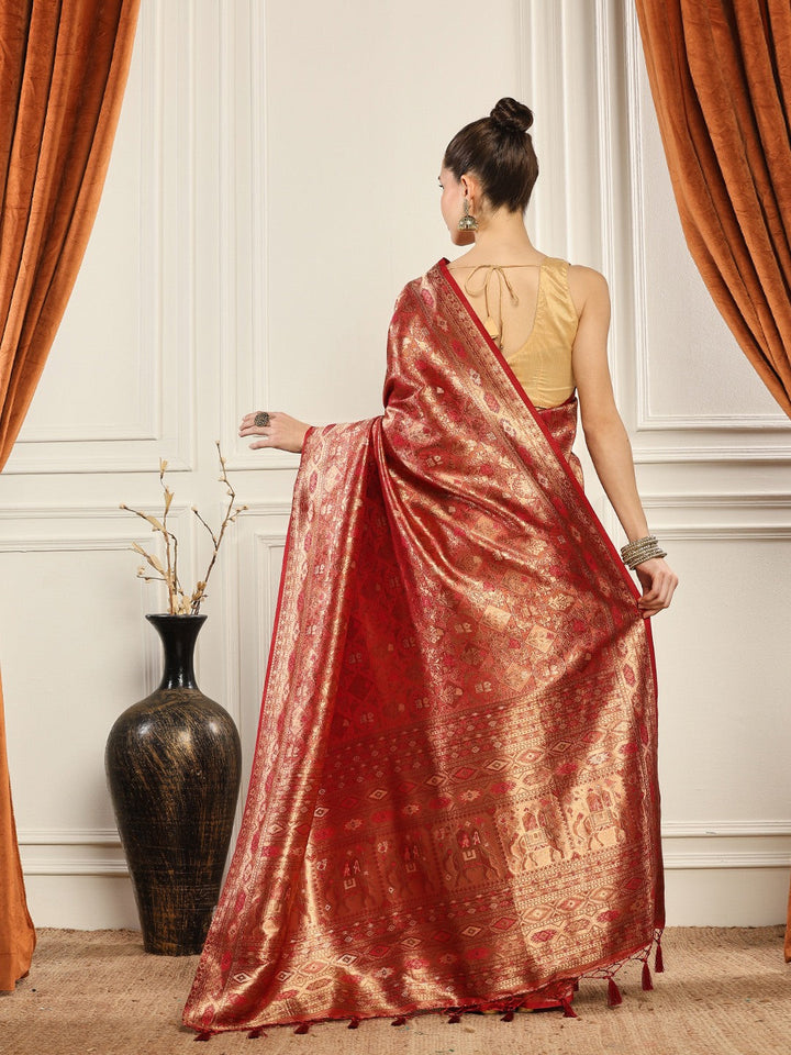 Woven Design Art Silk Saree