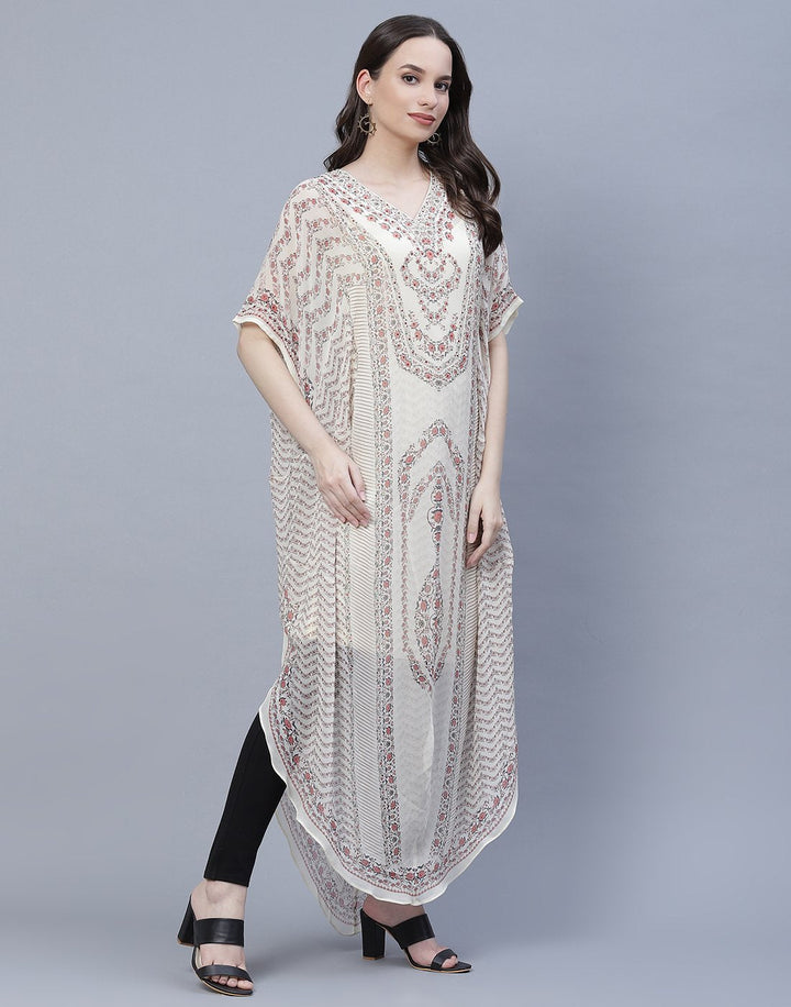 Digital Print Georgette Tunic