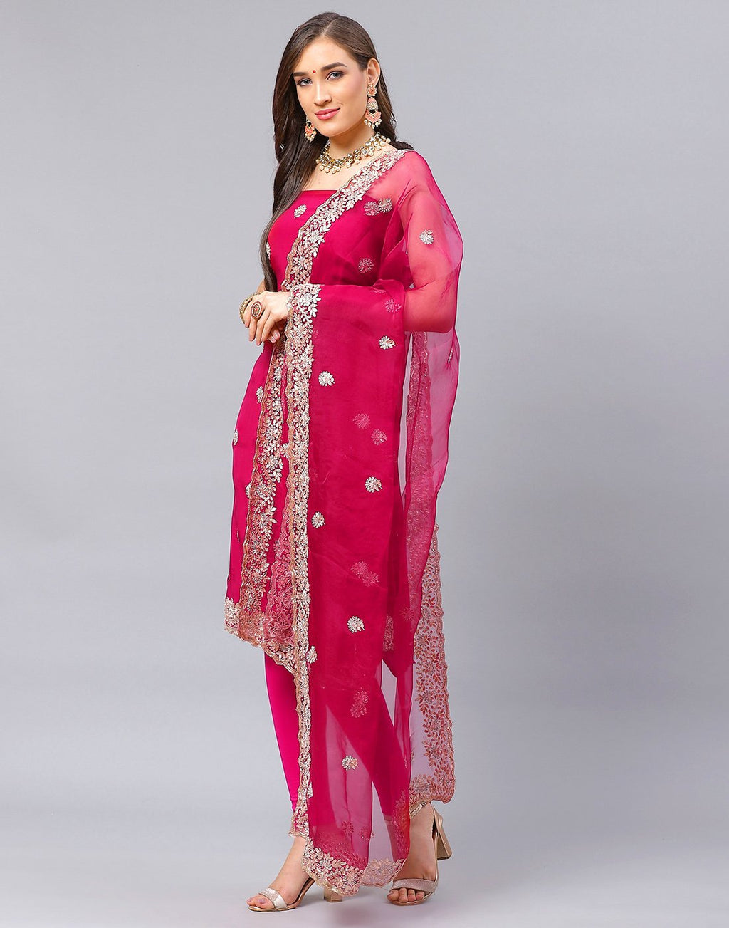 Pure Crepe Suit Piece