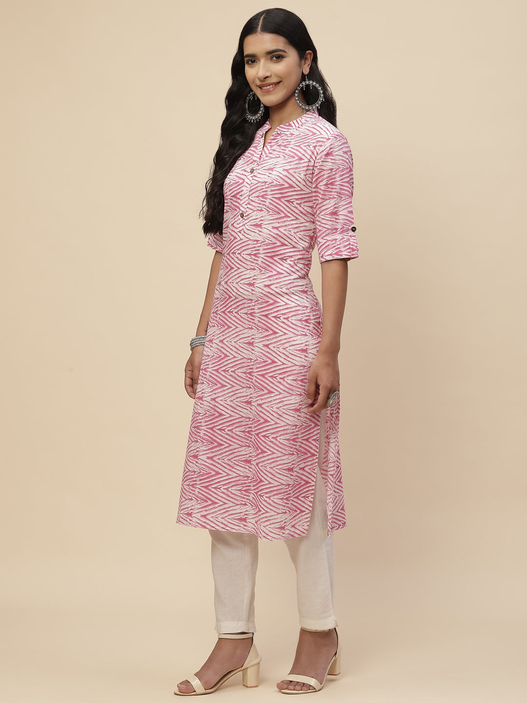 Printed Cotton Kurta