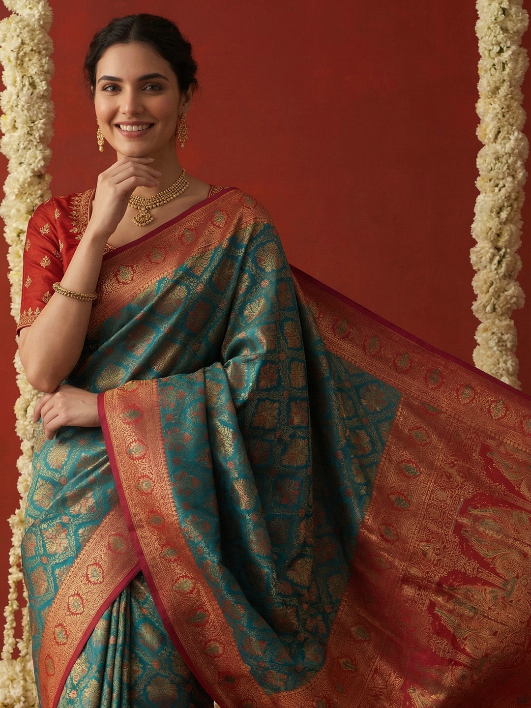 Woven Design Art Silk Saree