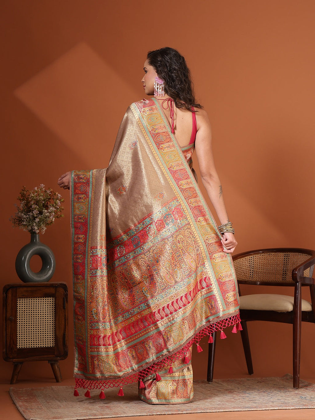 Woven Design Dola Silk Saree