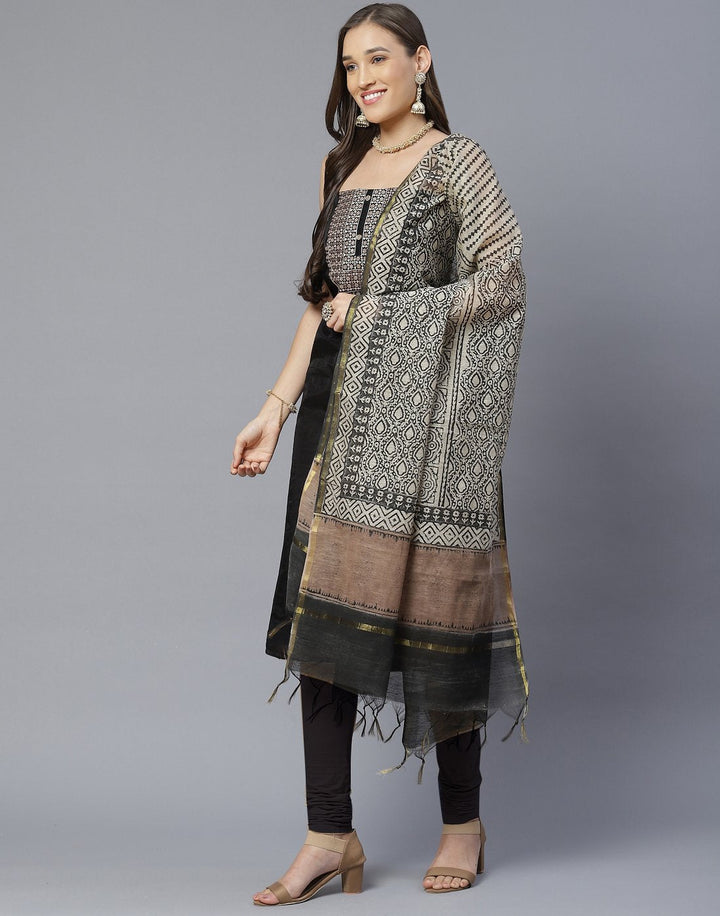 Chanderi Suit Set