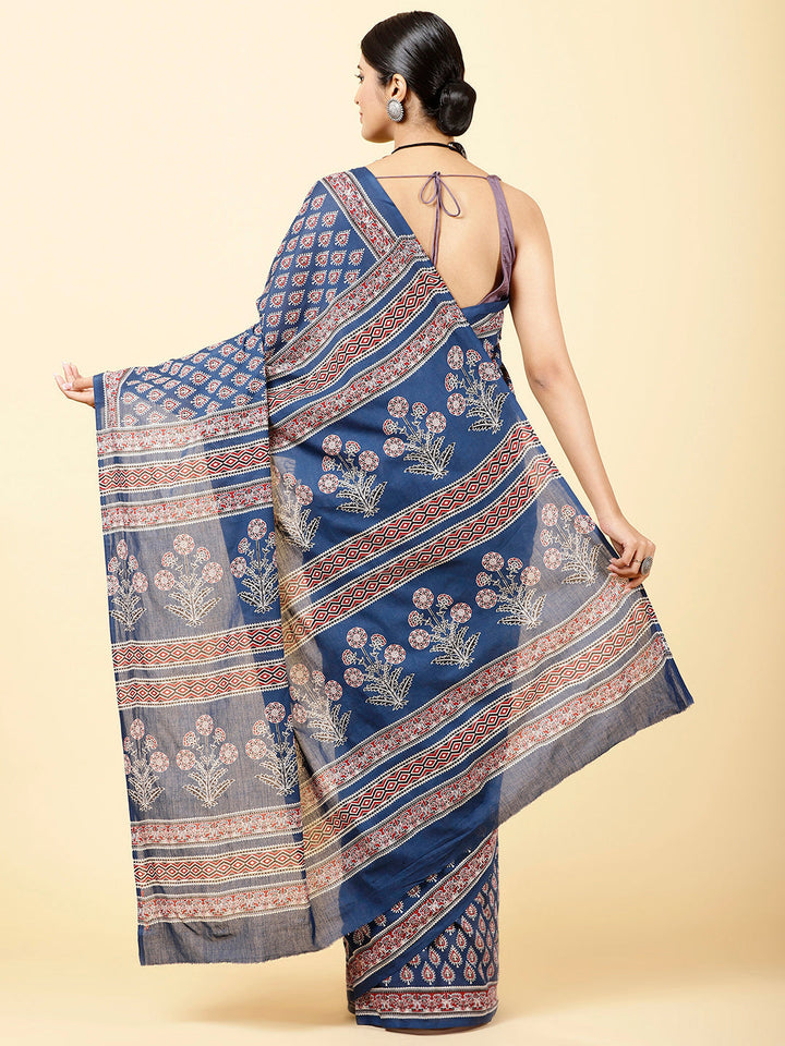 Printed Cotton Saree