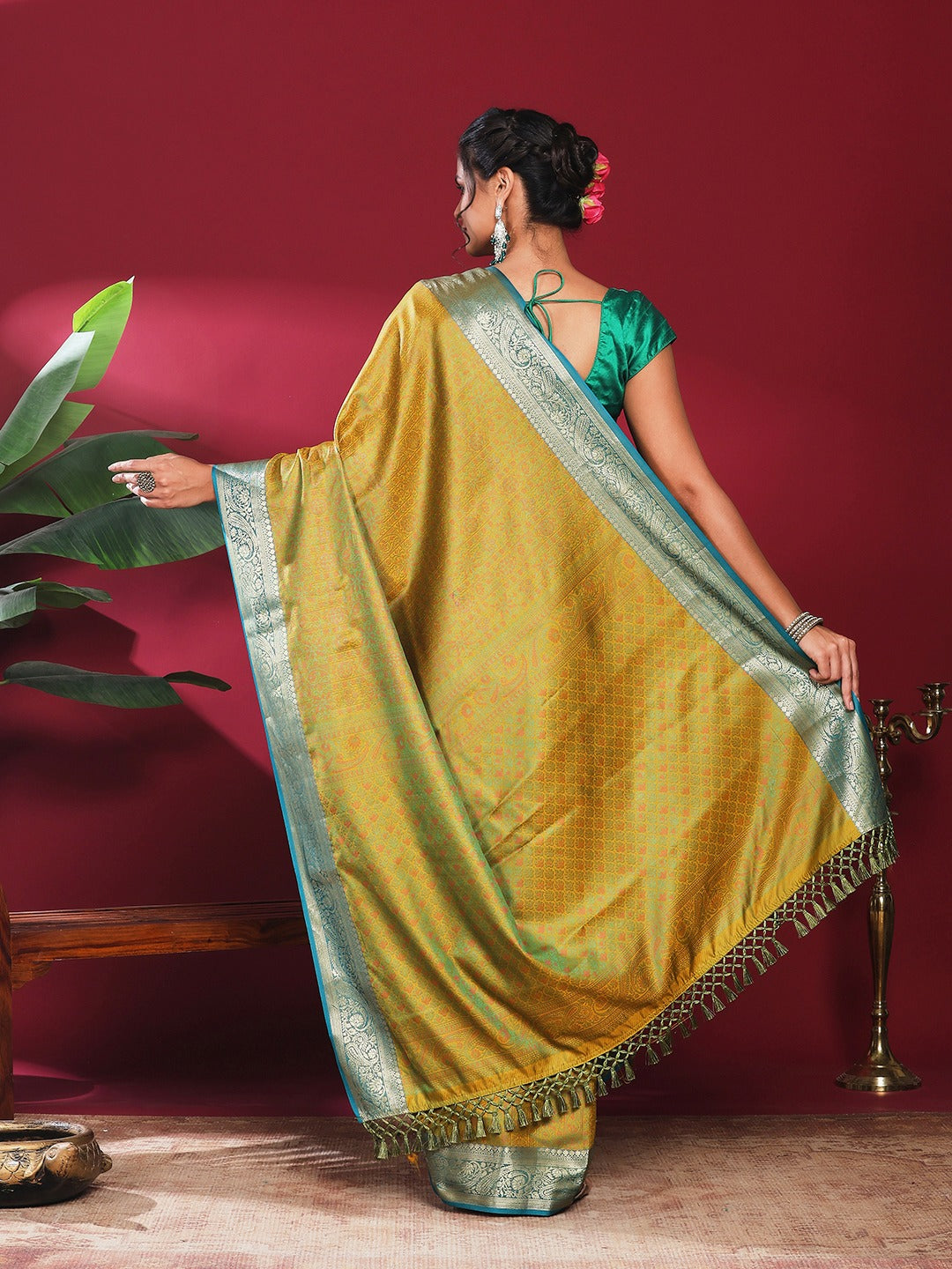 Woven Design Art Silk Saree
