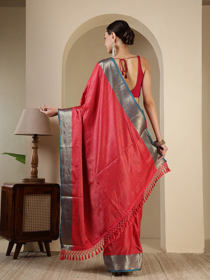 Woven Design Art Silk Saree