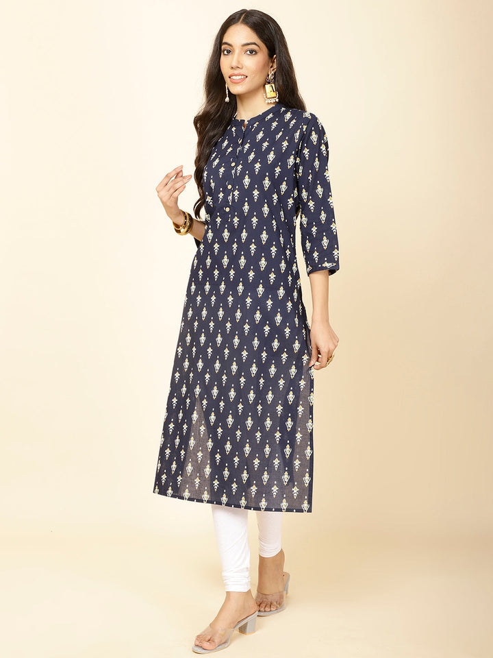 Printed Cotton Kurta