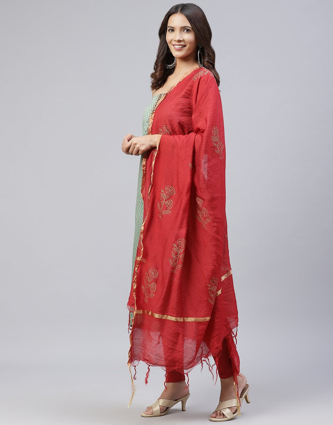 Cotton Printed Suit piece