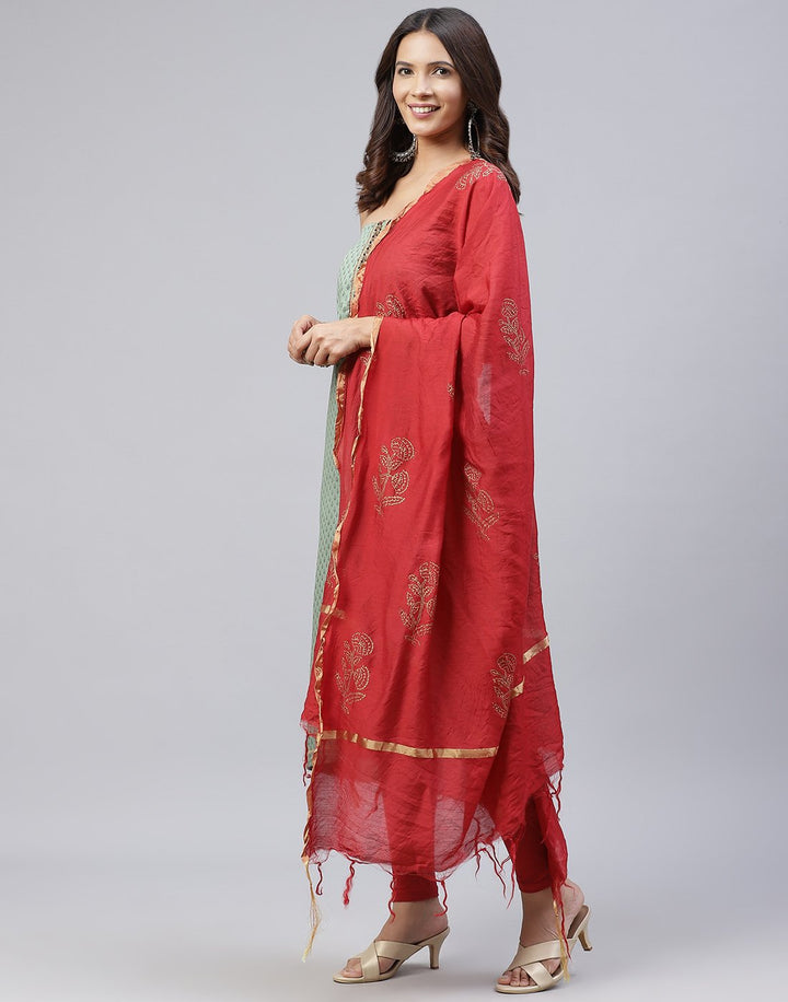 Cotton Printed Suit piece