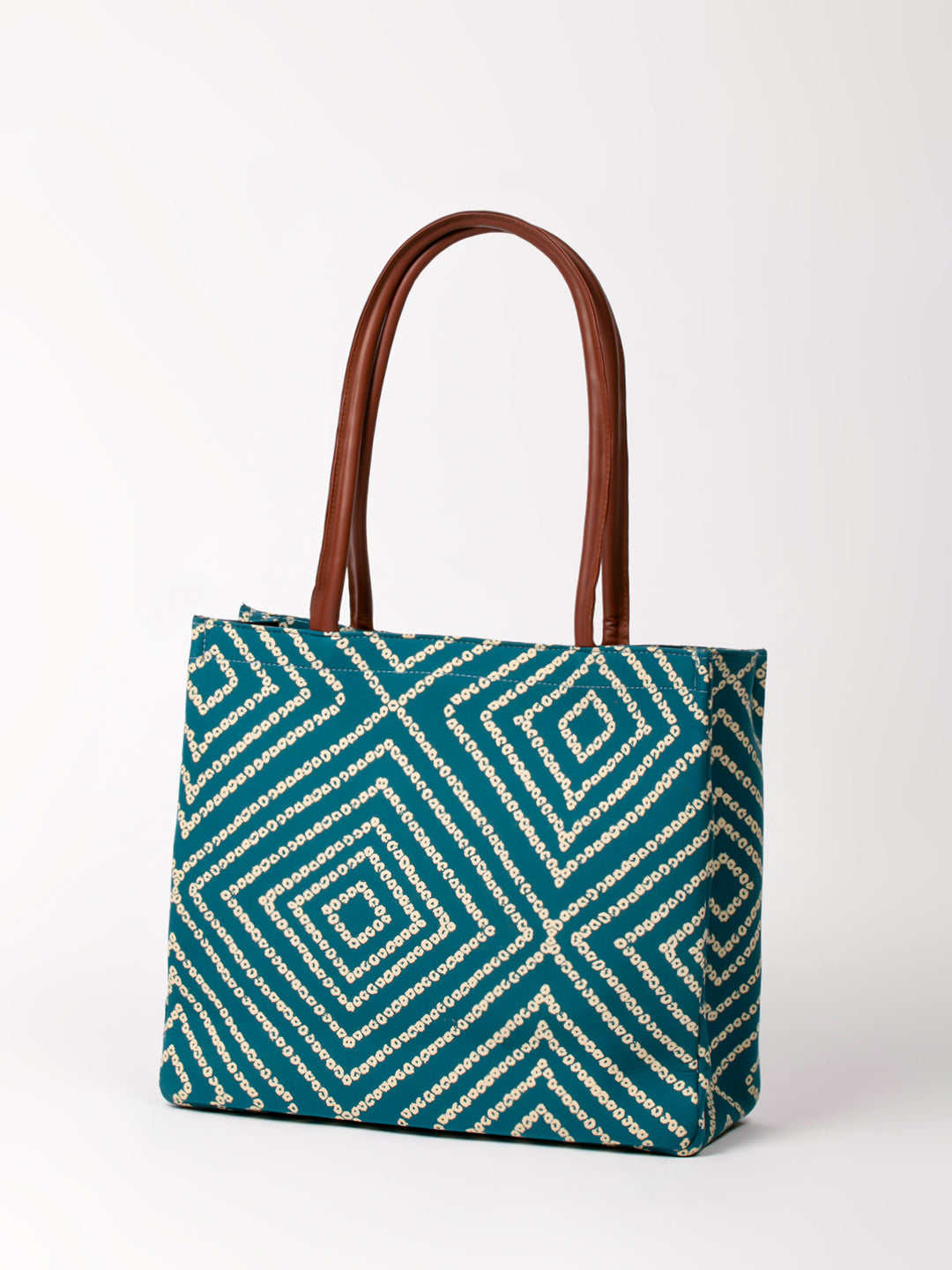 Cotton Handbag And Purse Set