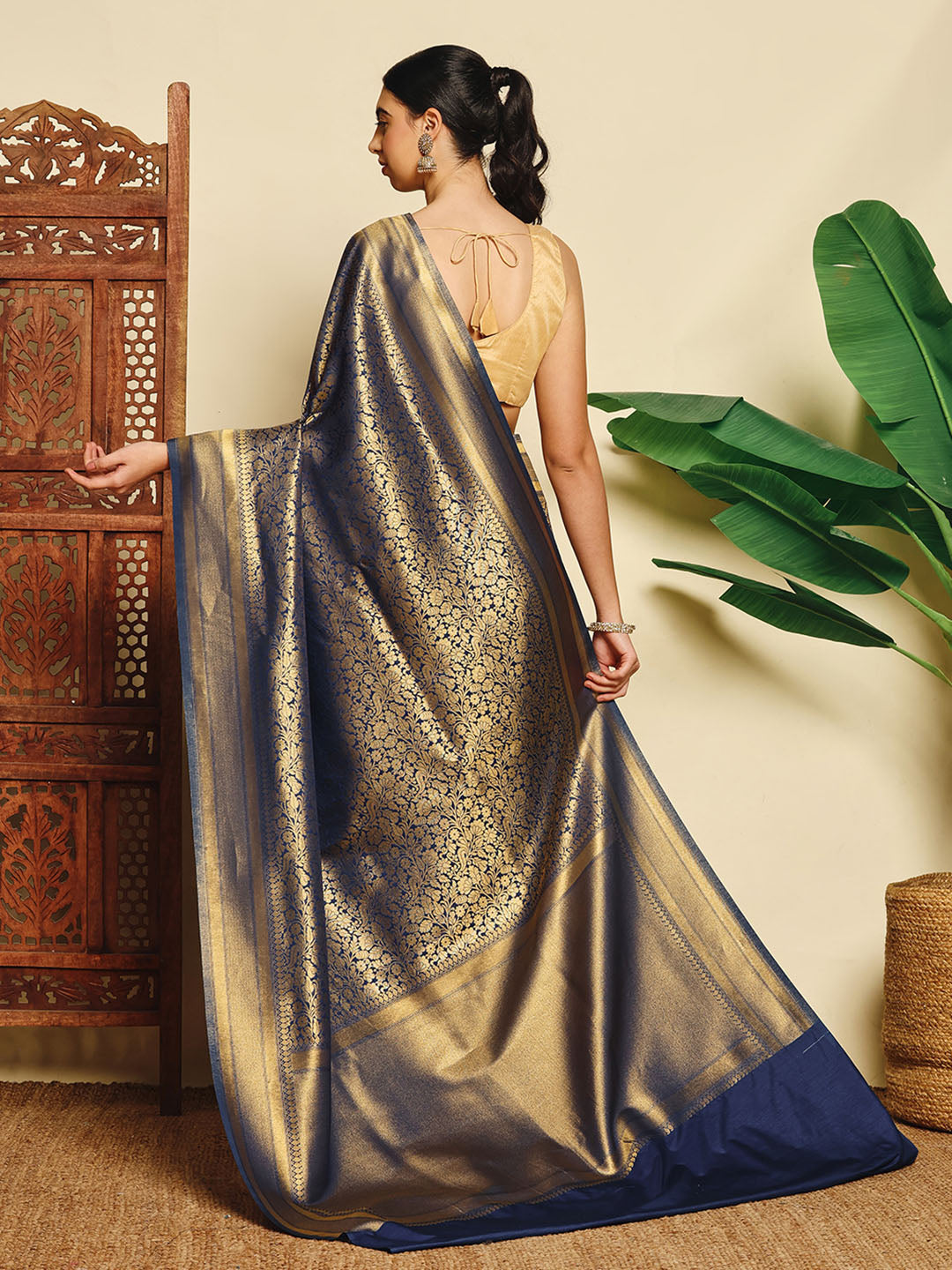 Woven Design Art Silk Saree