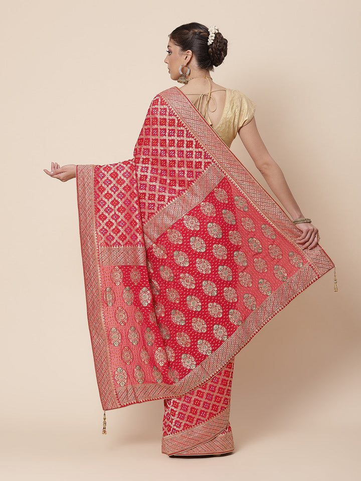 Gharchola Banarsi Handloom Saree