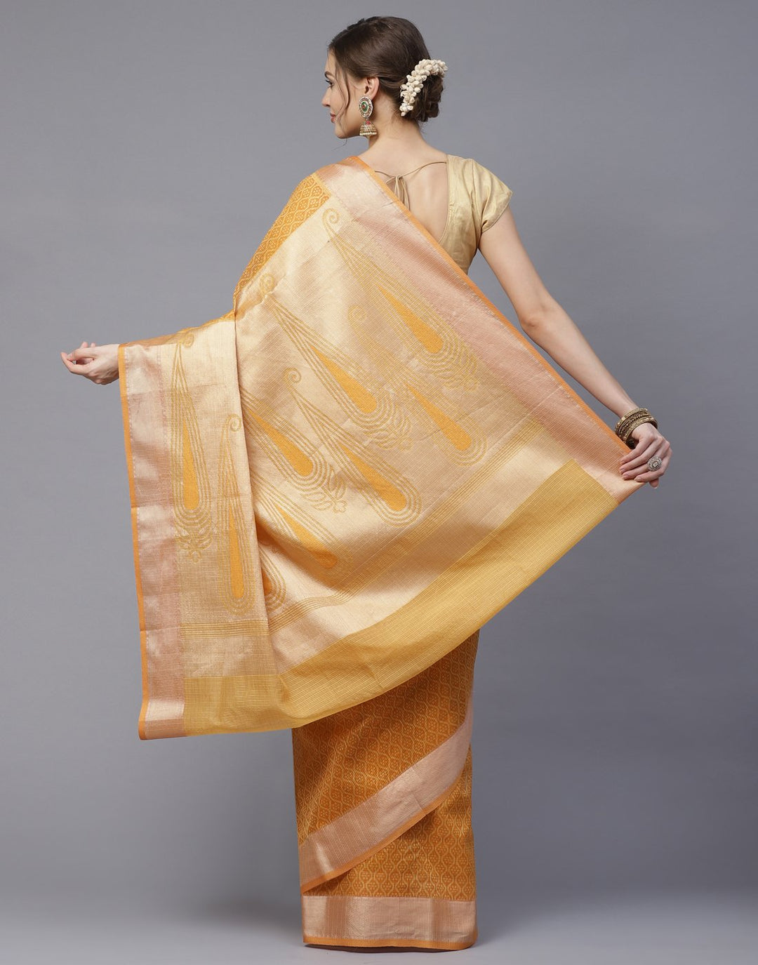 Printed Cotton  Saree
