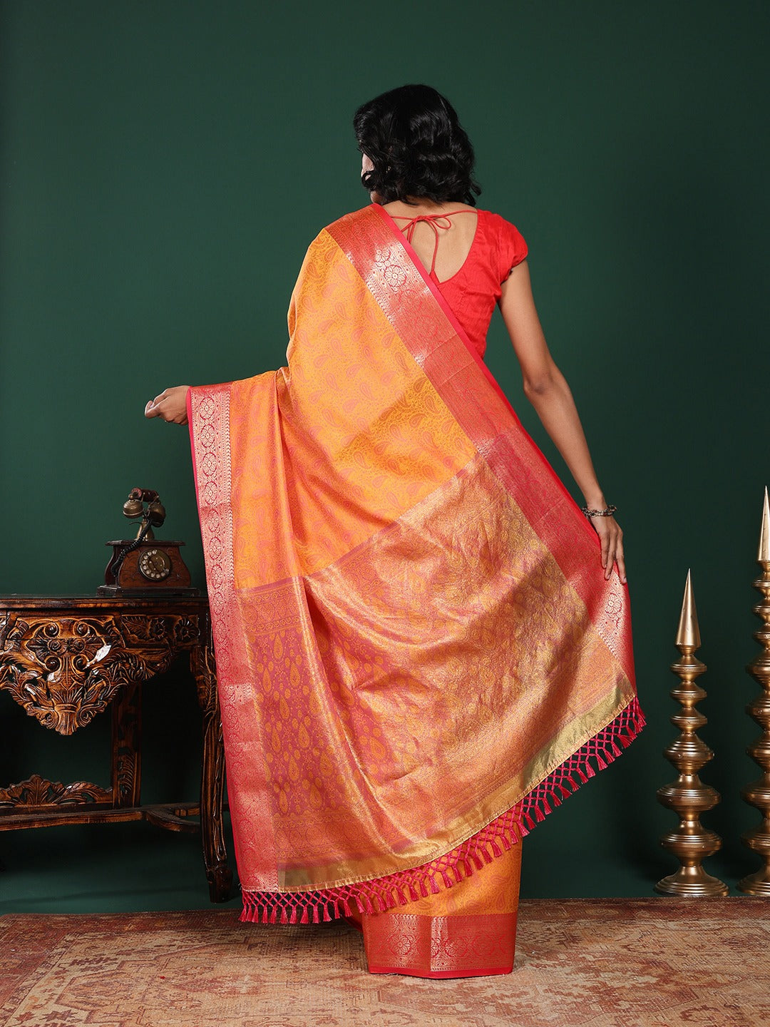 Woven Design Art Silk Saree