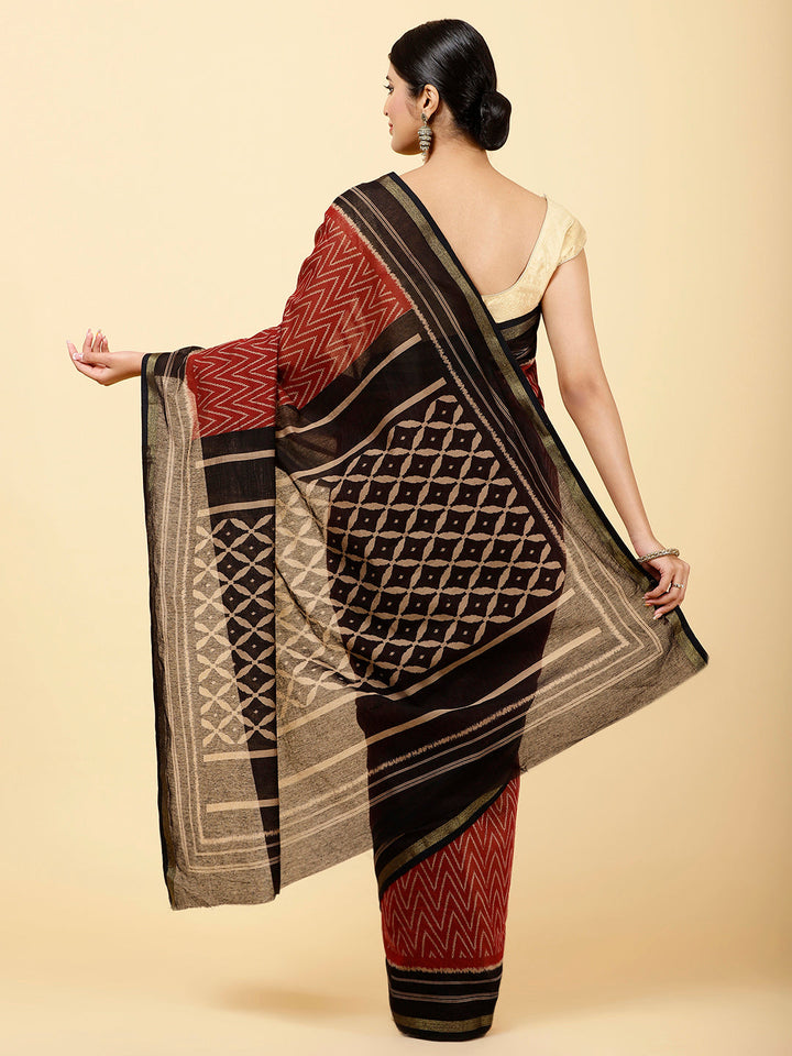 Printed Cotton Saree