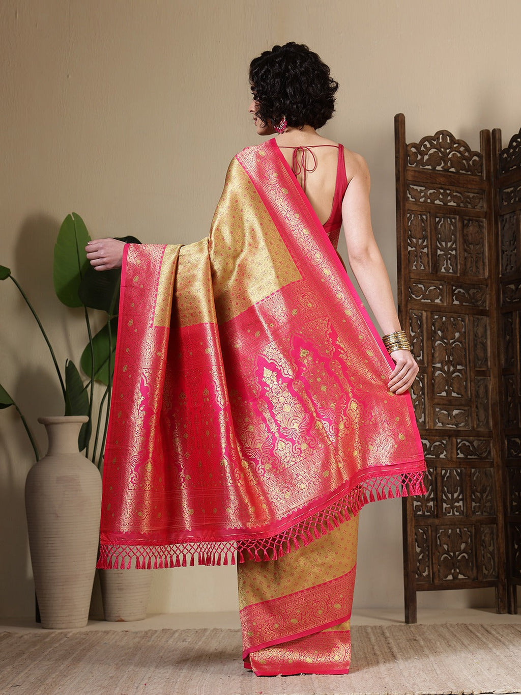 Woven Design Art Silk Saree