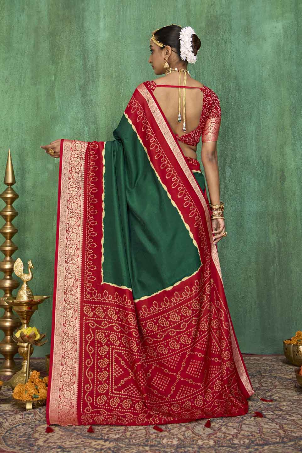 Printed Art Silk Saree